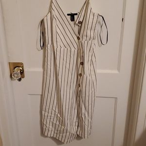W & B PIN STRIPE DRESS